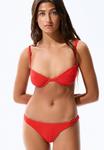 Низ бикини PULL&BEAR TEXTURED, Red - фото