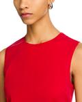 Приталенный топ без рукавов Rosetta Getty, красный - фото 4