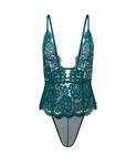 Женское боди-белье Аннушка Adore Me, Dark green - фото 4