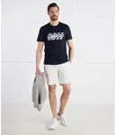 Футболка tessler 187 Slim fit Boss, черный - фото 2