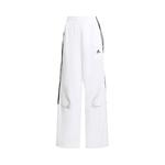 Брюки Adidas Teamgeist Adicolor Oversized Track Pants 'White' - фото