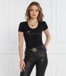 Футболка GUESS SS RN SHINY Regular Fit, черный - фото 3