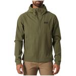Куртка Blaze softshell с капюшоном - мужская Helly Hansen, Utility Green - фото