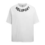 Футболка унисекс белая Heliport, белый - фото