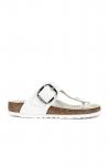 Сандалии Birkenstock Gizeh Big Buckle, белый - фото