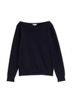 Джемпер TOM TAILOR Jumper, Knitted Navy Melange/Blue-Grey - фото 5