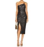 Платье миди Bexly из черного люрекса IRO - фото