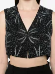 Декорированный топ Antik Batik, черный - фото 5