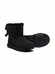 Угги детские UGG Kids Bailey Bow II на завязках, черный - фото 2