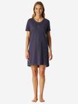 Ночная рубашка SCHIESSER  Casual Essentials, индиго - фото 4
