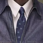 Галстук мужской HERMES - фото 2