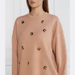Толстовка обычного кроя Elisabetta Franchi, бежевый - фото 4