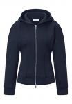 Толстовка Rich & Royal Zip-up sweatshirt, Midnight Blue/Dark Blue - фото 6