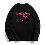 Футболка Unisex Hello Kitty Sanrio, черный - фото