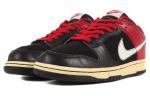 Кроссовки Nike Dunk Low Cl Black White Varsity Red - фото 3
