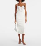Платье миди Sculpted Spiral Galvan, Pearl - фото 2