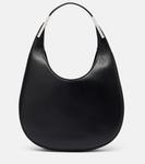 Флоренс Маленькая кожаная сумка через плечо Savette, черный - фото