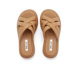 Шлепанцы женские Belle, бежевый - фото 3