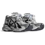 Футболка Runner серый белый черный Balenciaga, серый черный - фото 3