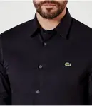 Рубашка Slim fit Lacoste, черный - фото 4
