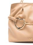 Love Moschino сумка-тоут с логотипом, нейтральный - фото 4