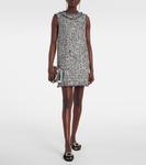 Расшитые бархатные шлепанцы Dolce&Gabbana, черный - фото 3