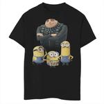 Футболка с рисунком «Гадкий я» для мальчиков 8–20 лет «Миньоны граф Дракула» Licensed Character - фото