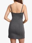 Мини-платье из мягкого стретч-понте Good American, Grey - фото 4