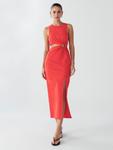 Платье BWLDR Marigot, коралловый - фото