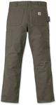 Брюки Carhartt Slim Fit Double Front Pants, оливковый - фото 2