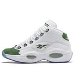 Кроссовки question mid 'ncaa pack - michigan state' 2023 Reebok, белый - фото