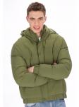 Мужская куртка оливкового цвета MO - фото 3