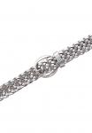 Ремень Tamaris Braided belt, Silver /Silver-Coloured - фото 5