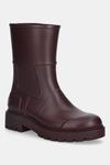 Резиновые сапоги MID RAINBOOT Calvin Klein, бордовый - фото