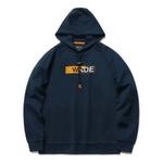 Толстовка с капюшоном с логотипом Wade Li-Ning, синий - фото