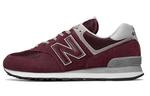 New Balance 574 бордовый - фото