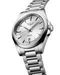 Часы Conquest Sunray Silver, 38 мм Longines, серебряный - фото 2