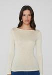 Топ Tezenis Long sleeved top, Ivory/Beige - фото