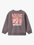 Детский свитшот с принтом Ellis WHEAT, Purple Stone - фото 5