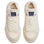 Кеды унисекс с низким верхом, не совсем белые Veemes - фото 4