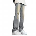 Джинсы унисекс без тематики, дымчато-серые - фото 4