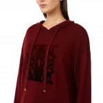 Свитер Women's Raspberry Hooded Moderate Others MaxMara, raspberry - фото 6