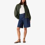 Шорты джинсовые Whistles с высокой посадкой, синий - фото 2