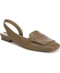 Балетки Teagan Square Toe Slingback Flats Franco Sarto, Olive Leather - фото