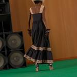 Платье без рукавов женское черное Gucci - фото 4