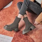 Ботильоны женские Gemeiq, цвет Black Fleece-Lined - фото 12