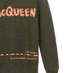 Alexander McQueen Свитер мужской army green - фото 7