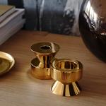 Подсвечник/держатель для чайной свечи IKEA, 6 см, цвет brass-colour - фото 3