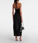 Платье макси с вырезом Kira Jade Swim, черный - фото 3