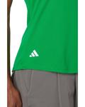 Поло adidas Golf Performance Solid Short Sleeve, зеленый - фото 3